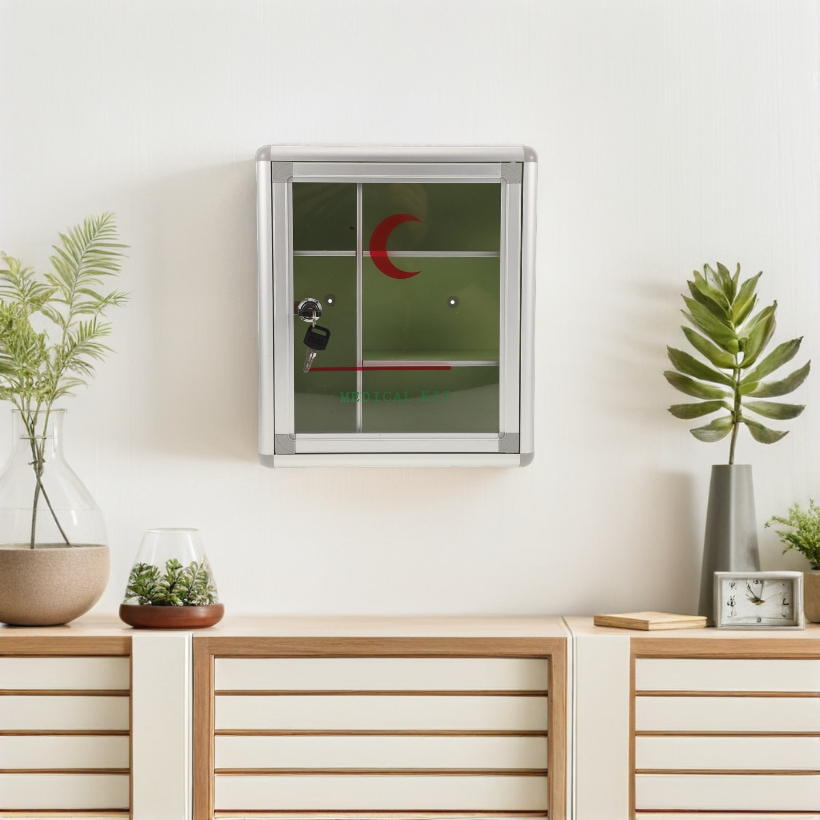 Wall Mount Lockable Medicine C - Medicine Cabinet Lock 评论和价格