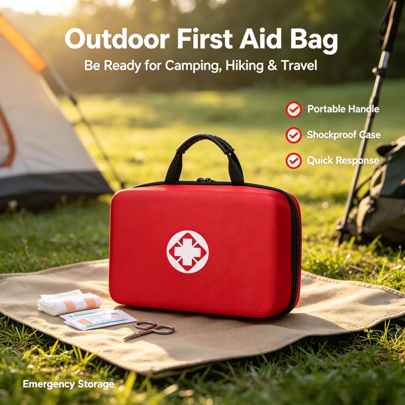 Portable Hard Shell First Aid  - First Aid Bag Kit 评论和价格